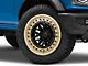 Black Rhino Alpha Matte Black with Sand Lip 6-Lug Wheel; 20x10; -18mm Offset (22-24 Bronco Raptor)