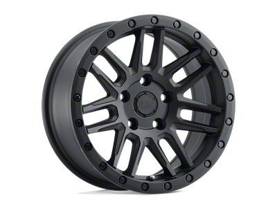 Black Rhino Arches Matte Black 6-Lug Wheel; 17x9.5; 12mm Offset (22-24 Bronco Raptor)