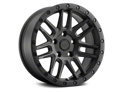 Black Rhino Arches Matte Black 6-Lug Wheel; 18x9.5; -18mm Offset (21-24 Bronco, Excluding Raptor)