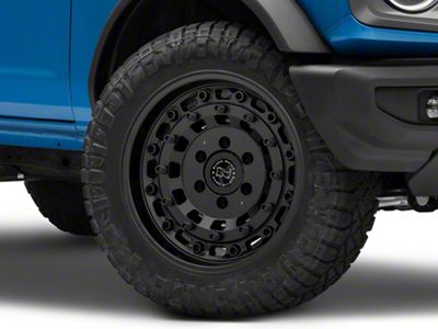 Black Rhino Arsenal Textured Matte Black 6-Lug Wheel; 20x12; -44mm Offset (21-24 Bronco, Excluding Raptor)