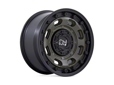 Black Rhino Atlas Olive Drab Green 6-Lug Wheel; 16x8; -10mm Offset (21-23 Bronco, Excluding Raptor)