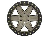 Black Rhino Attica Matte Bronze with Brass Bolts 6-Lug Wheel; 18x9.5; -18mm Offset (21-24 Bronco, Excluding Raptor)