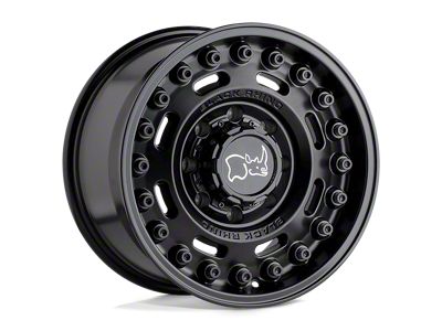 Black Rhino Axle Matte Black 6-Lug Wheel; 17x9.5; 6mm Offset (22-24 Bronco Raptor)