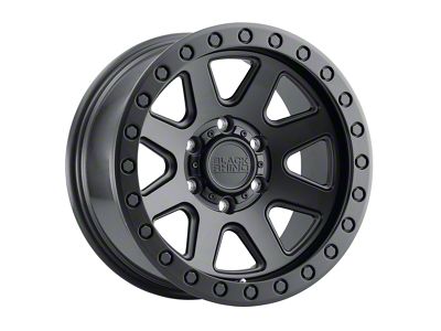 Black Rhino Baker Matte Black 6-Lug Wheel; 20x9; 12mm Offset (21-24 Bronco, Excluding Raptor)