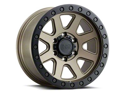 Black Rhino Baker Matte Bronze with Black Bolts 6-Lug Wheel; 18x9; 12mm Offset (21-24 Bronco, Excluding Raptor)