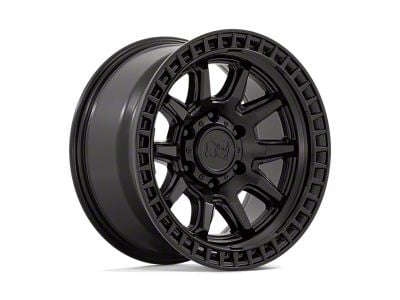 Black Rhino Calico Matte Black 6-Lug Wheel; 17x8.5; 0mm Offset (21-24 Bronco, Excluding Raptor)