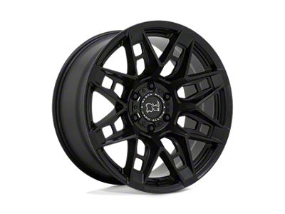 Black Rhino Caprock Matte Black 6-Lug Wheel; 17x8.5; 0mm Offset (22-24 Bronco Raptor)