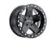 Black Rhino Crawler Matte Black 6-Lug Wheel; 18x9.5; 12mm Offset (22-24 Bronco Raptor)