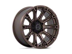 Black Rhino Diamondback Burnt Bronze 6-Lug Wheel; 20x9; 12mm Offset (22-24 Bronco Raptor)