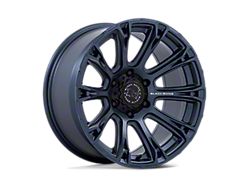 Black Rhino Diamondback Metallic Blue 6-Lug Wheel; 20x9; 12mm Offset (22-24 Bronco Raptor)