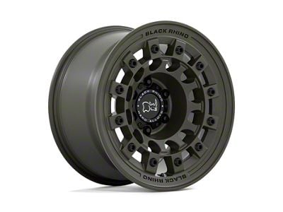 Black Rhino Fuji Olive Drab Green 6-Lug Wheel; 17x9; -12mm Offset (21-24 Bronco, Excluding Raptor)