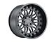 Black Rhino Fury Matte Gunmetal 6-Lug Wheel; 18x9.5; 12mm Offset (21-24 Bronco, Excluding Raptor)