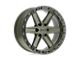 Black Rhino Henderson Olive Drab Green with Black Ring 6-Lug Wheel; 17x9; 0mm Offset (22-24 Bronco Raptor)