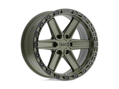 Black Rhino Henderson Olive Drab Green with Black Ring 6-Lug Wheel; 18x9; 0mm Offset (22-24 Bronco Raptor)