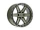 Black Rhino Henderson Olive Drab Green with Black Ring 6-Lug Wheel; 20x9.5; 18mm Offset (21-24 Bronco, Excluding Raptor)