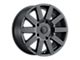 Black Rhino Journey Matte Black 6-Lug Wheel; 18x8; 35mm Offset (21-24 Bronco, Excluding Raptor)