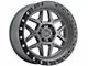 Black Rhino Kelso Battleship Gray with Black Ring 6-Lug Wheel; 20x9; -12mm Offset (21-24 Bronco, Excluding Raptor)