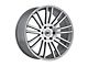 Black Rhino Kruger Silver 6-Lug Wheel; 22x9.5; 10mm Offset (21-24 Bronco, Excluding Raptor)