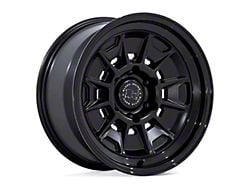 Black Rhino Mondo Matte Black with Gloss Black Lip 6-Lug Wheel; 18x9; 12mm Offset (21-24 Bronco, Excluding Raptor)