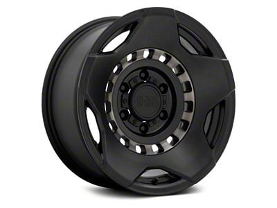 Black Rhino Muzzle Matte Black with Machined Tinted Ring 6-Lug Wheel; 20x9; 12mm Offset (22-24 Bronco Raptor)