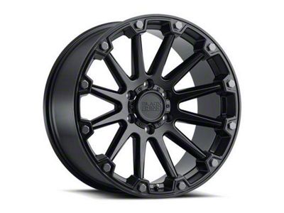 Black Rhino Pinnacle Semi Gloss Black with Gunmetal Bolts 6-Lug Wheel; 20x9; 12mm Offset (21-24 Bronco, Excluding Raptor)