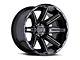 Black Rhino Rampage Gloss Black Milled 6-Lug Wheel; 20x9.5; 12mm Offset (22-24 Bronco Raptor)