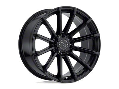 Black Rhino Rotorua Gloss Black 6-Lug Wheel; 17x9.5; 12mm Offset (22-24 Bronco Raptor)