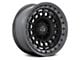Black Rhino Sahara Matte Black with Gunmetal Lip 6-Lug Wheel; 17x9; 0mm Offset (21-24 Bronco, Excluding Raptor)