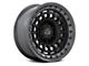 Black Rhino Sahara Matte Black with Gunmetal Lip 6-Lug Wheel; 17x9; -12mm Offset (21-24 Bronco, Excluding Raptor)