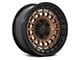 Black Rhino Sahara Matte Bronze with Gloss Black Lip 6-Lug Wheel; 17x9; 0mm Offset (21-24 Bronco, Excluding Raptor)