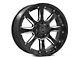 Black Rhino Sierra Gloss Black Milled 6-Lug Wheel; 20x9; 12mm Offset (22-24 Bronco Raptor)