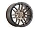 Black Rhino Arches Bronze with Black Ring 5-Lug Wheel; 18x8; 30mm Offset (21-24 Bronco Sport)