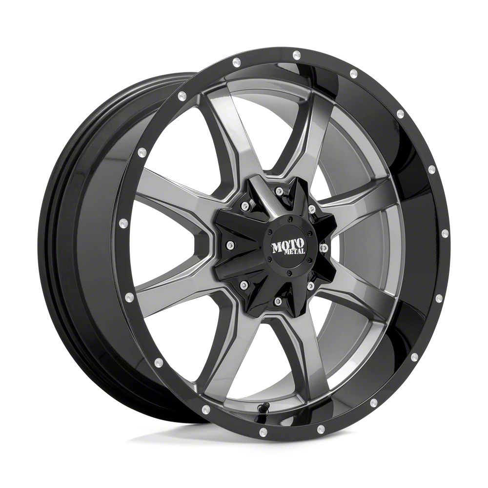 Black Rhino Bronco Tusk Gloss Black 6-Lug Wheel; 17x8.5; 0mm Offset ...