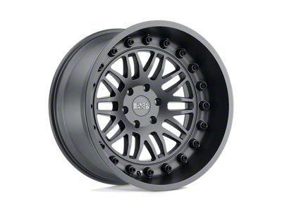 Black Rhino Tusk Matte Gunmetal 6-Lug Wheel; 17x8.5; 0mm Offset (22-24 Bronco Raptor)