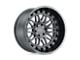 Black Rhino Tusk Matte Gunmetal 6-Lug Wheel; 17x8.5; 0mm Offset (22-24 Bronco Raptor)