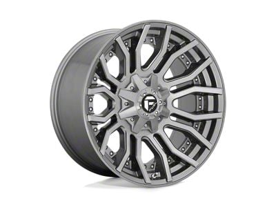 Black Rhino Voll Matte Black 6-Lug Wheel; 17x8.5; 25mm Offset (22-24 Bronco Raptor)