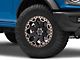 Black Rhino Warlord Matte Black with Machined Dark Tint Lip 6-Lug Wheel; 17x9; 12mm Offset (21-24 Bronco, Excluding Raptor)