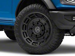 Black Rhino Warthog Matte Black 6-Lug Wheel; 20x9.5; 12mm Offset (21-24 Bronco, Excluding Raptor)