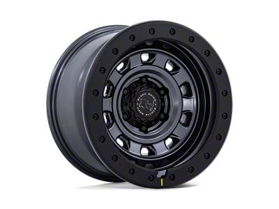 Black Rhino Xplorer Matte Gunmetal with Matte Black Lip 6-Lug Wheel; 17x9; -12mm Offset (21-24 Bronco, Excluding Raptor)