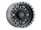 Black Rhino Abrams Textured Matte Gunmetal 6-Lug Wheel; 17x8.5; 0mm Offset (22-24 Frontier)