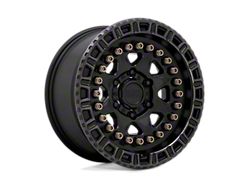 Black Rhino Carbine Matte Black with Machined Tinted Ring and Bronze Bolts 6-Lug Wheel; 17x8.5; 0mm Offset (22-24 Frontier)