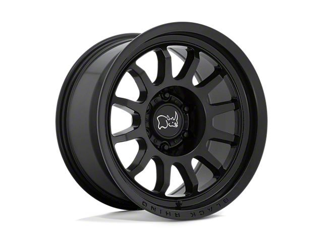 Black Rhino Rapid Matte Black 6-Lug Wheel; 20x9; 12mm Offset (22-24 Frontier)