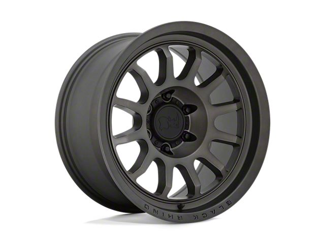 Black Rhino Rapid Matte Brushed Gunmetal 6-Lug Wheel; 20x9; 12mm Offset (22-24 Frontier)