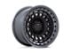 Black Rhino Sahara Matte Black with Gunmetal Lip 6-Lug Wheel; 17x9; -12mm Offset (22-24 Frontier)