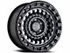 Black Rhino Sentinel Matte Black 6-Lug Wheel; 17x8.5; 0mm Offset (22-24 Frontier)