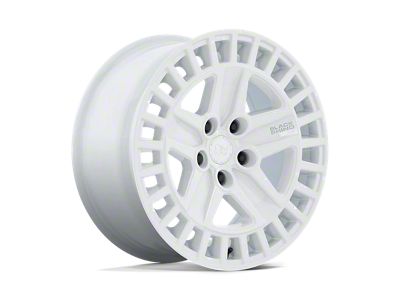 Black Rhino Alston Gloss White Wheel; 18x8.5; 25mm Offset (84-01 Jeep Cherokee XJ)