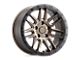 Black Rhino Arches Bronze with Black Ring Wheel; 17x8; 30mm Offset (84-01 Jeep Cherokee XJ)