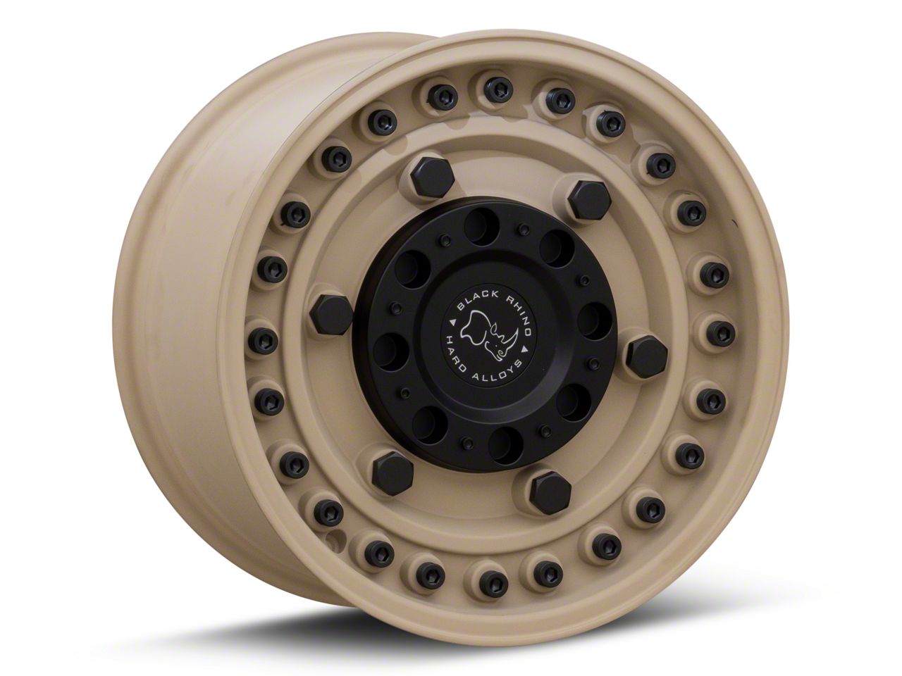 Black Rhino Jeep Cherokee Armory Desert Sand Wheel; 16x8; -10mm Offset ...