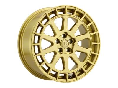 Black Rhino Boxer Gloss Gold Wheel; 17x8.5; -24mm Offset (84-01 Jeep Cherokee XJ)