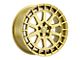 Black Rhino Boxer Gloss Gold Wheel; 17x8.5; -24mm Offset (84-01 Jeep Cherokee XJ)